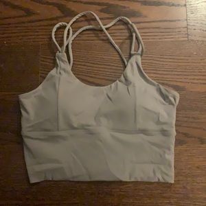 AZUR fit work out bra/top with back accent